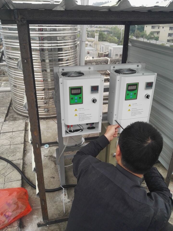 坪山宿舍洗澡水電磁加熱器節能改造